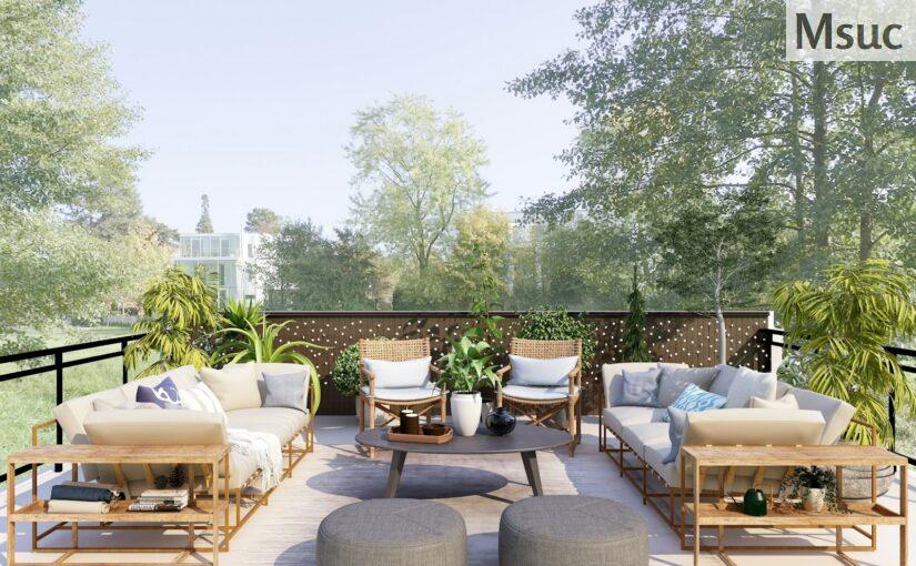 Muebles de jardín en Granada: guía, proveedores y materiales