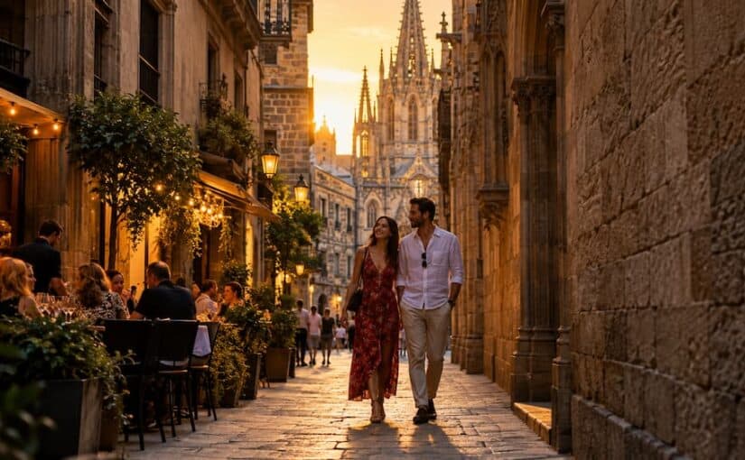 Barcelona a pie: cómo descubrir la ciudad a través de sus barrios, sabores y vinos